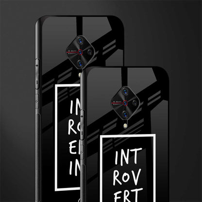 introverting glass case for vivo s1 pro image-2