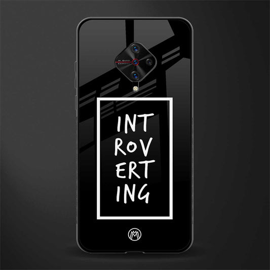 introverting glass case for vivo s1 pro image
