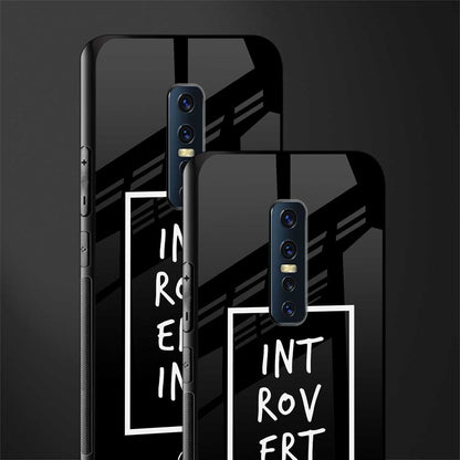 introverting glass case for vivo v17 pro image-2