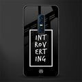 introverting glass case for vivo v17 pro image