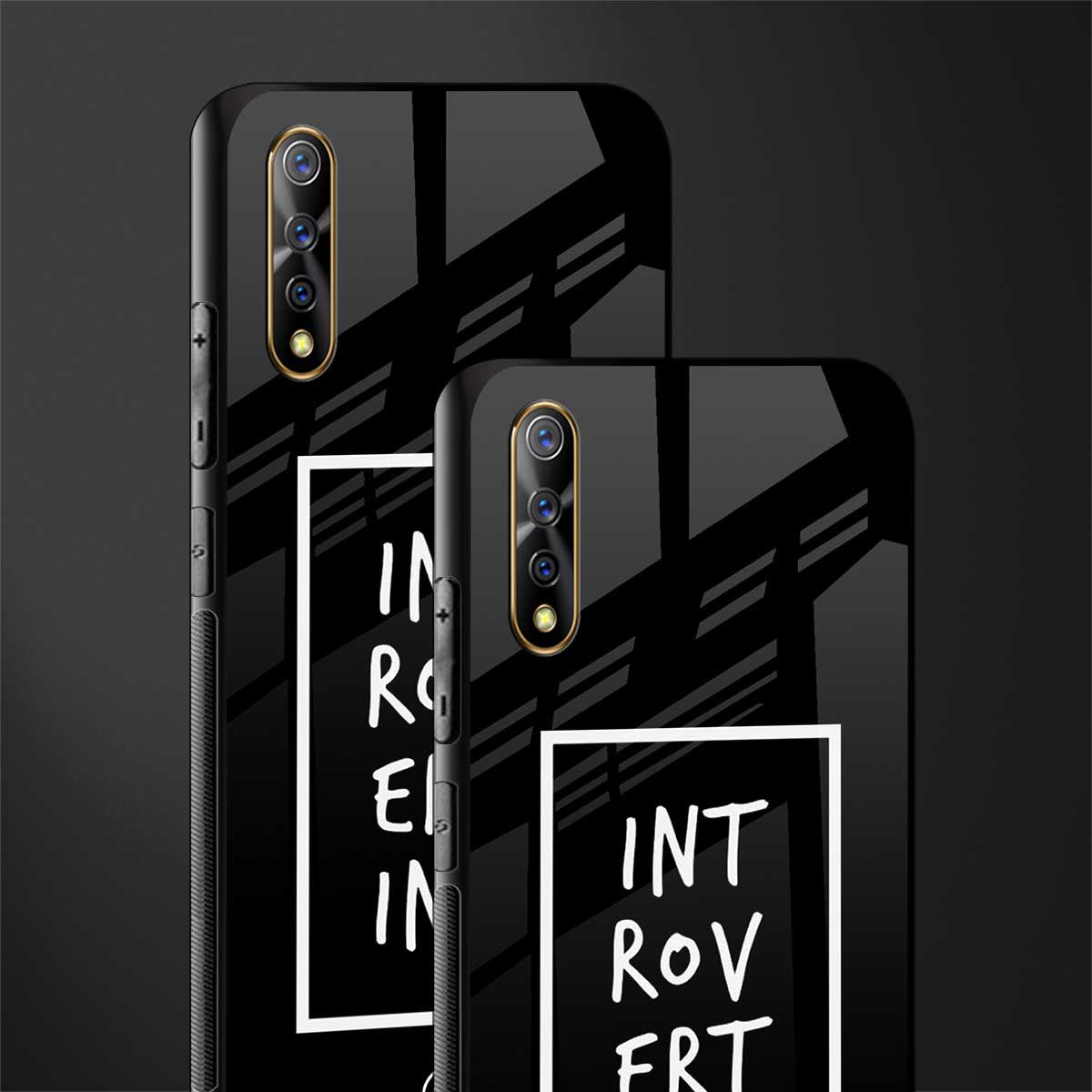 introverting glass case for vivo s1 image-2