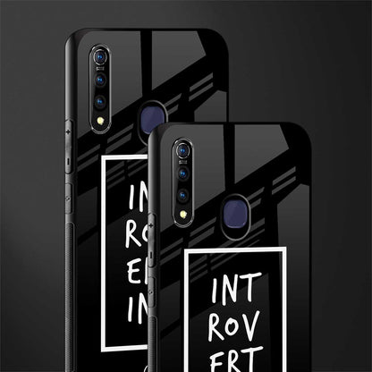 introverting glass case for vivo z1 pro image-2
