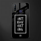 introverting glass case for vivo z1 pro image