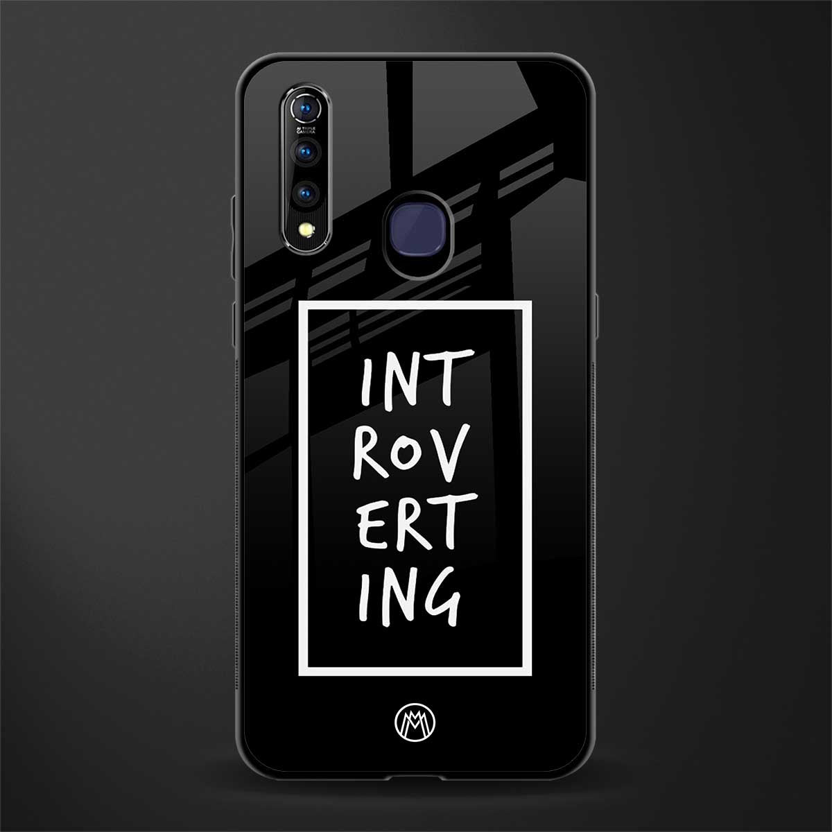 introverting glass case for vivo z1 pro image