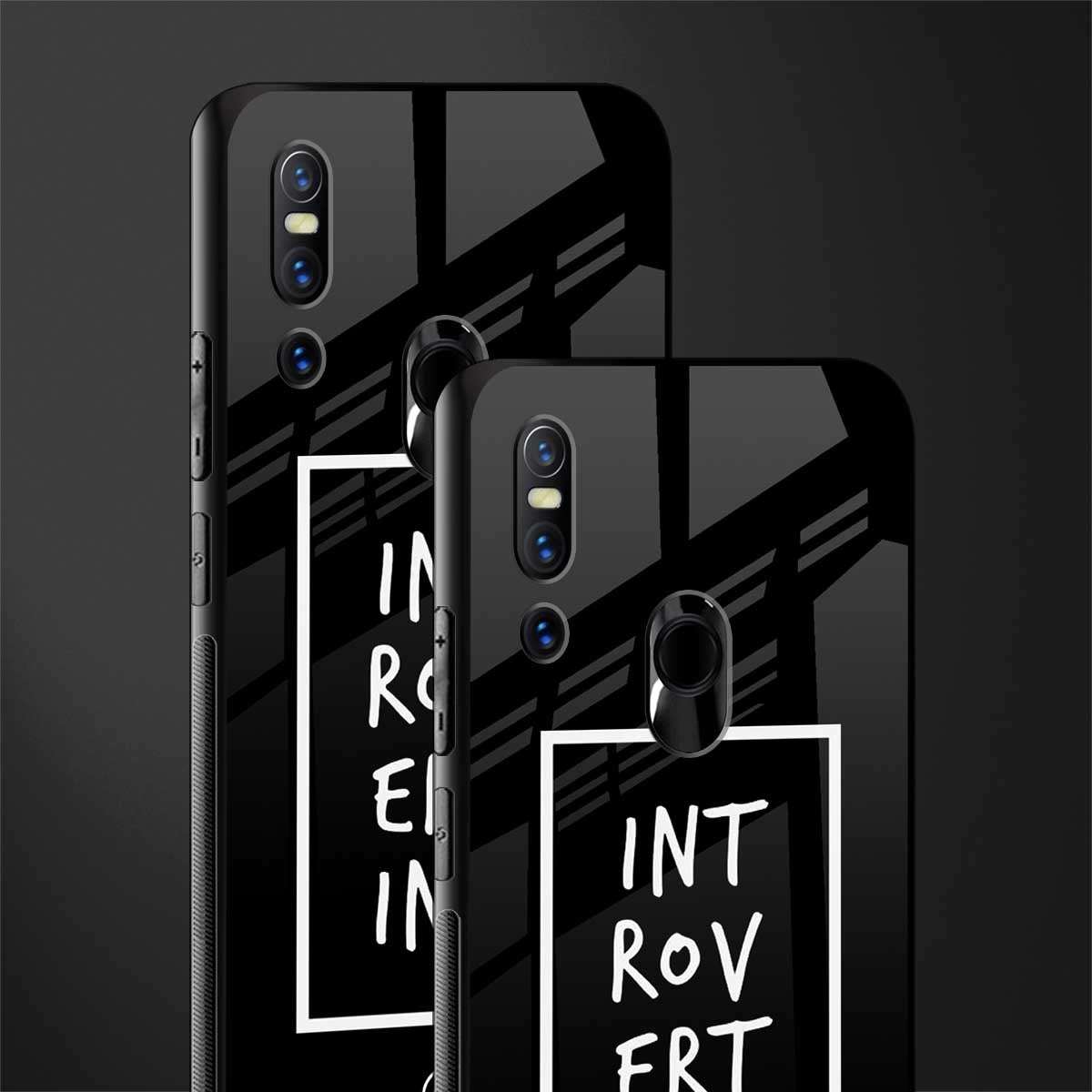 introverting glass case for vivo v15 image-2