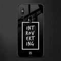 introverting glass case for vivo v15 image