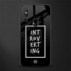 introverting glass case for vivo v15 image