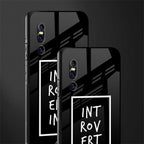 introverting glass case for vivo v15 pro image-2