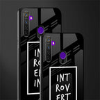introverting glass case for realme 5 image-2