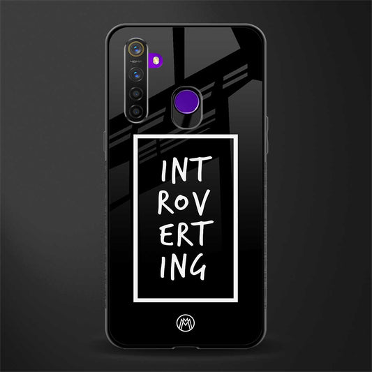 introverting glass case for realme 5s image