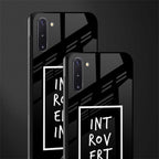 introverting glass case for samsung galaxy note 10 image-2