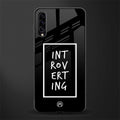 introverting glass case for samsung galaxy a70s image
