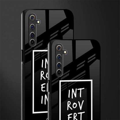 introverting glass case for realme 6i image-2