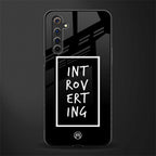 introverting glass case for realme 6 pro image