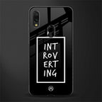 introverting glass case for redmi 7redmi y3 image