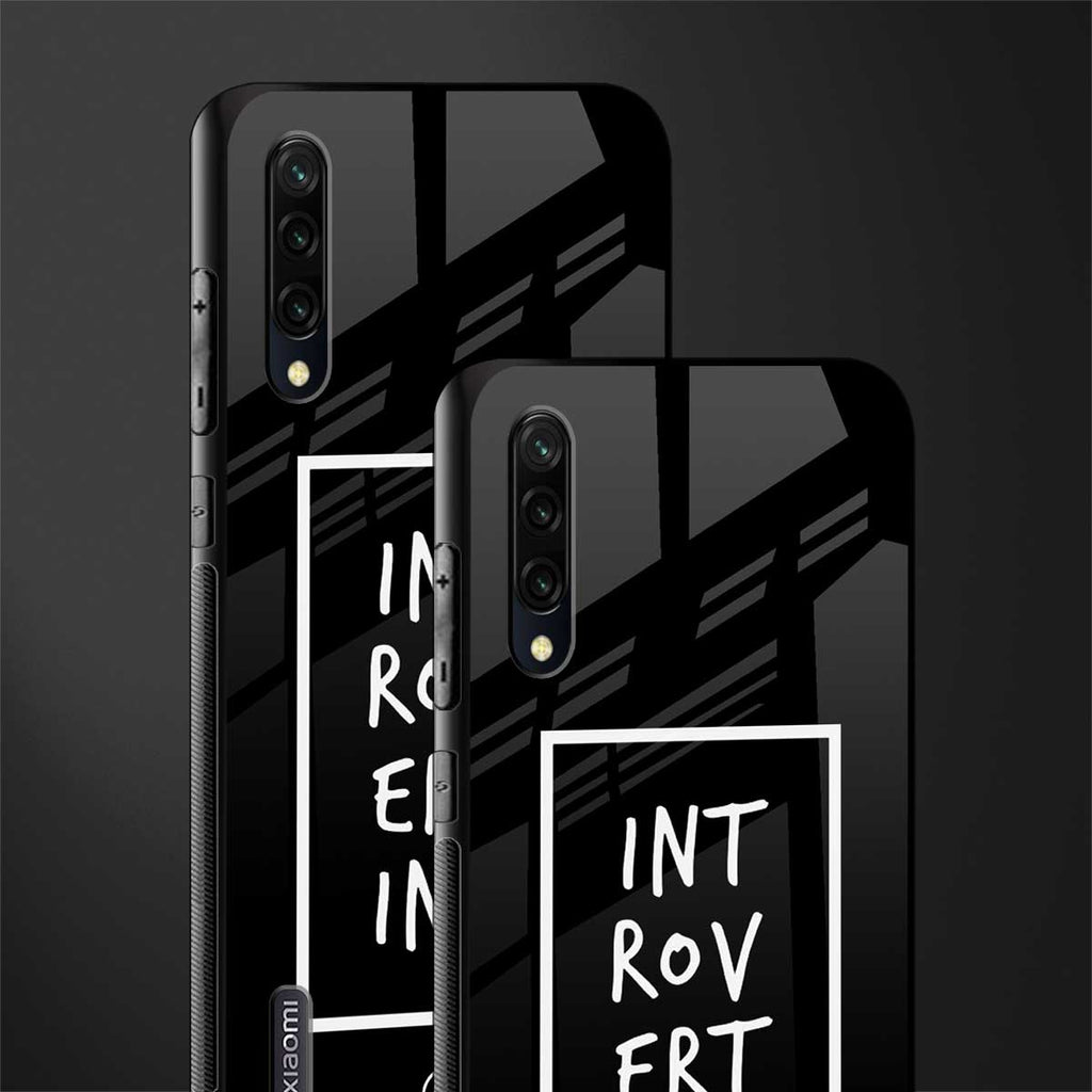 introverting glass case for mi a3 redmi a3 image-2