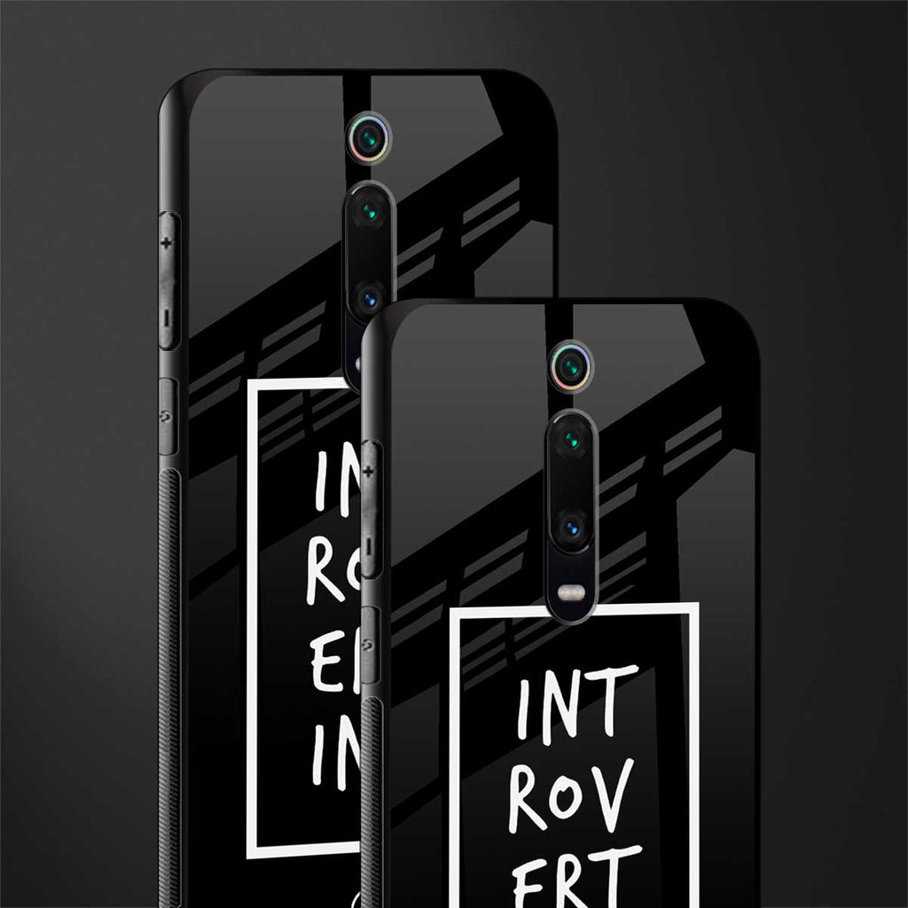 introverting glass case for redmi k20 image-2