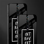 introverting glass case for redmi k20 image-2