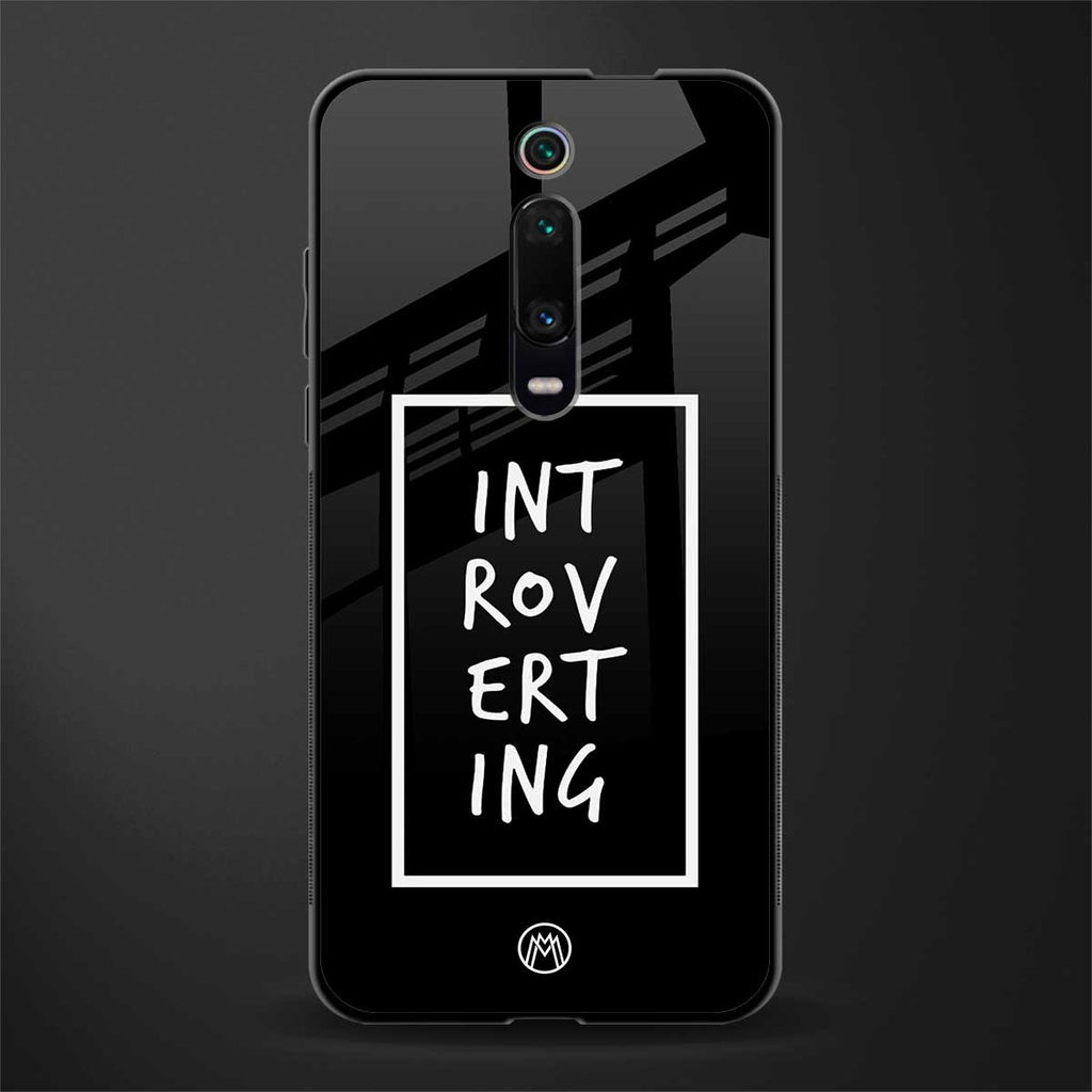 introverting glass case for redmi k20 image