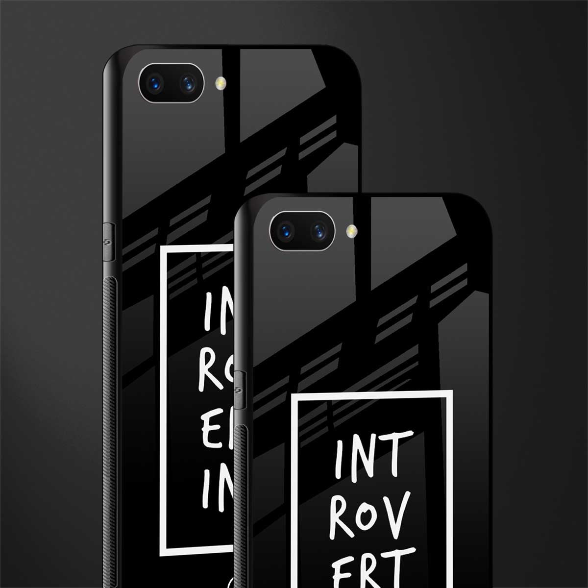 introverting glass case for realme c1 image-2
