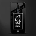 introverting glass case for oppo a5 2020 image