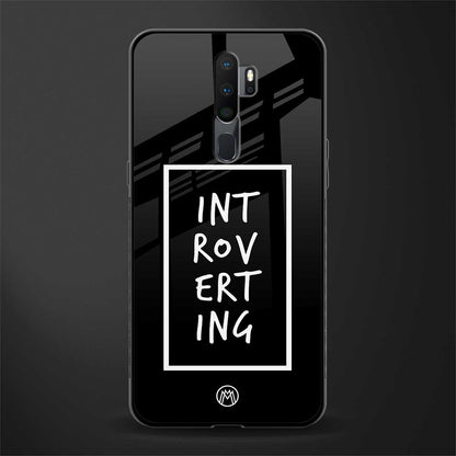 introverting glass case for oppo a5 2020 image