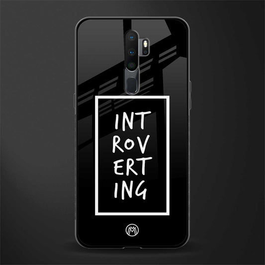 introverting glass case for oppo a5 2020 image