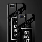 introverting glass case for oppo a7 image-2