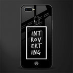 introverting glass case for oppo a12 image