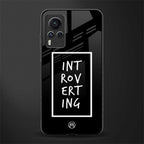 introverting glass case for vivo x60 pro image