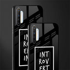 introverting glass case for realme x2 image-2