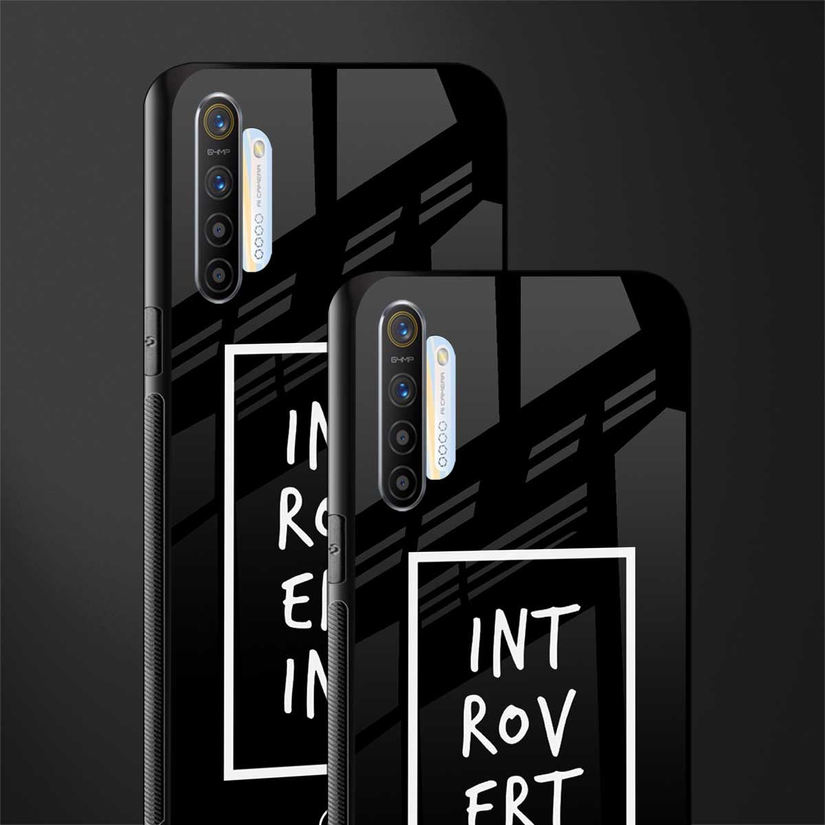 introverting glass case for realme x2 image-2