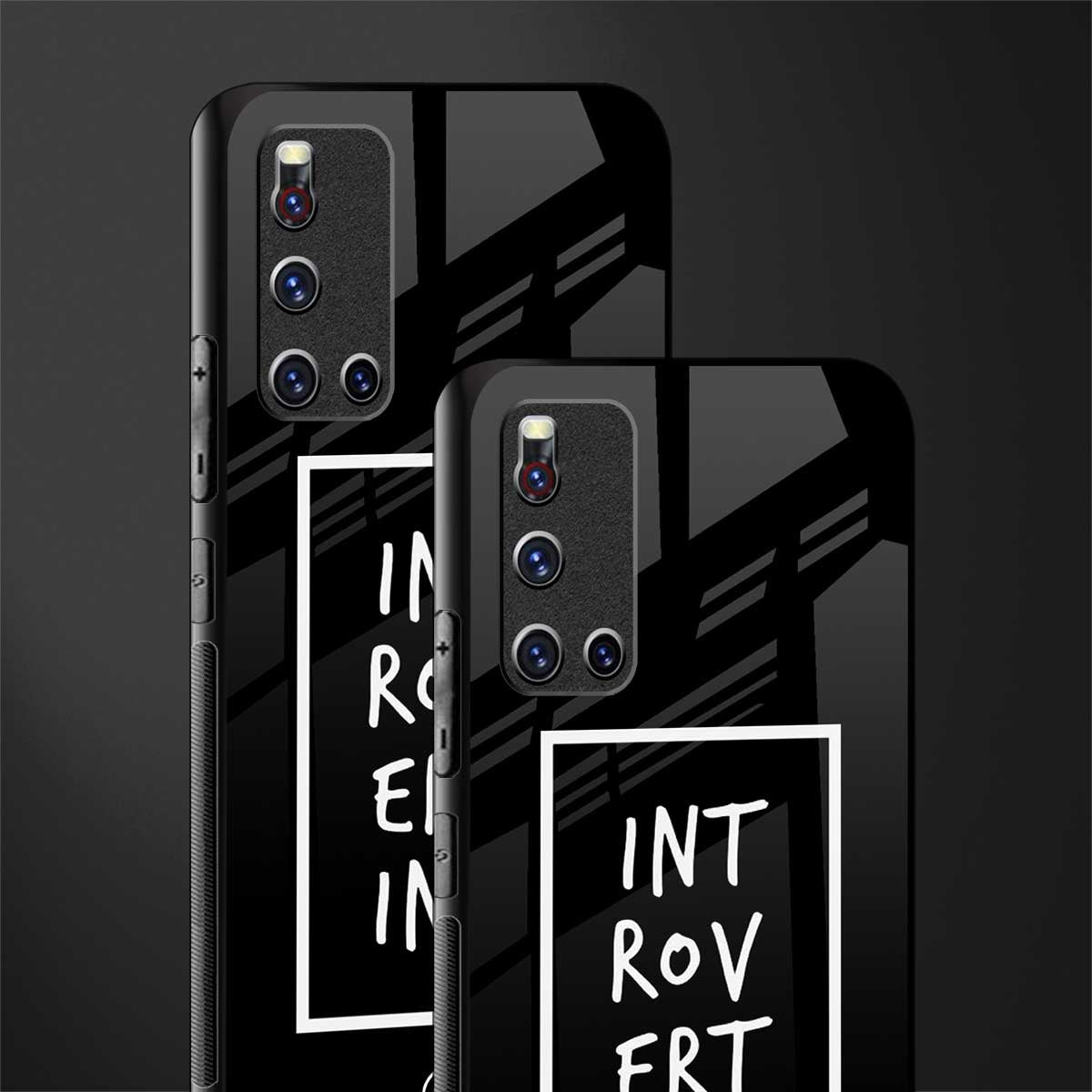 introverting glass case for vivo v19 image-2