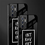 introverting glass case for vivo v23e image-2