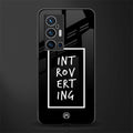 introverting glass case for vivo x70 pro plus image