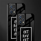 introverting glass case for realme 9 4g image-2