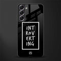 introverting glass case for samsung galaxy s21 fe 5g image