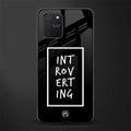 introverting glass case for samsung galaxy a91 image