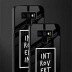 introverting glass case for samsung galaxy note 9 image-2