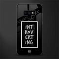 introverting glass case for samsung galaxy note 9 image