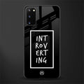 introverting glass case for samsung galaxy s20 image