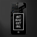 introverting glass case for samsung galaxy s20 ultra image