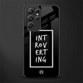 introverting glass case for samsung galaxy s22 ultra 5g image