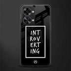 introverting glass case for phone case | glass case for oneplus nord 2t 5g