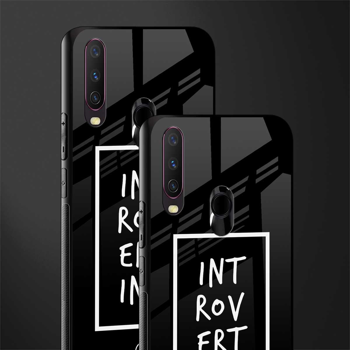 introverting glass case for vivo y17 image-2