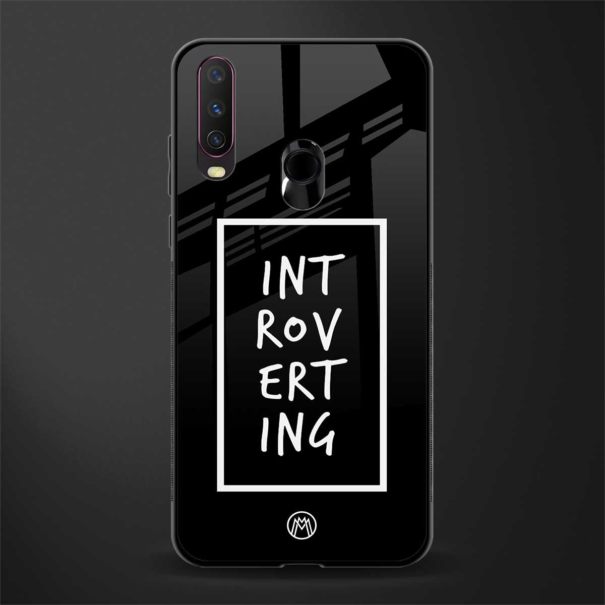 introverting glass case for vivo y15 image