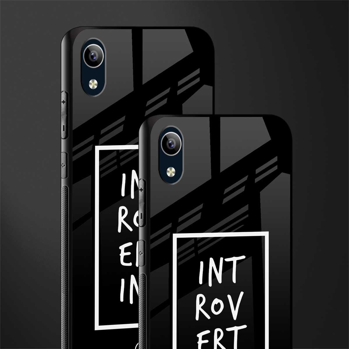 introverting glass case for vivo y90 image-2