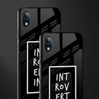 introverting glass case for vivo y91i image-2