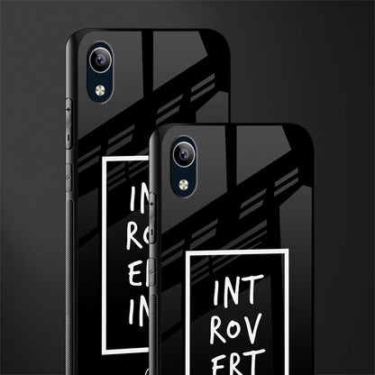 introverting glass case for vivo y1s without fingerprint image-2