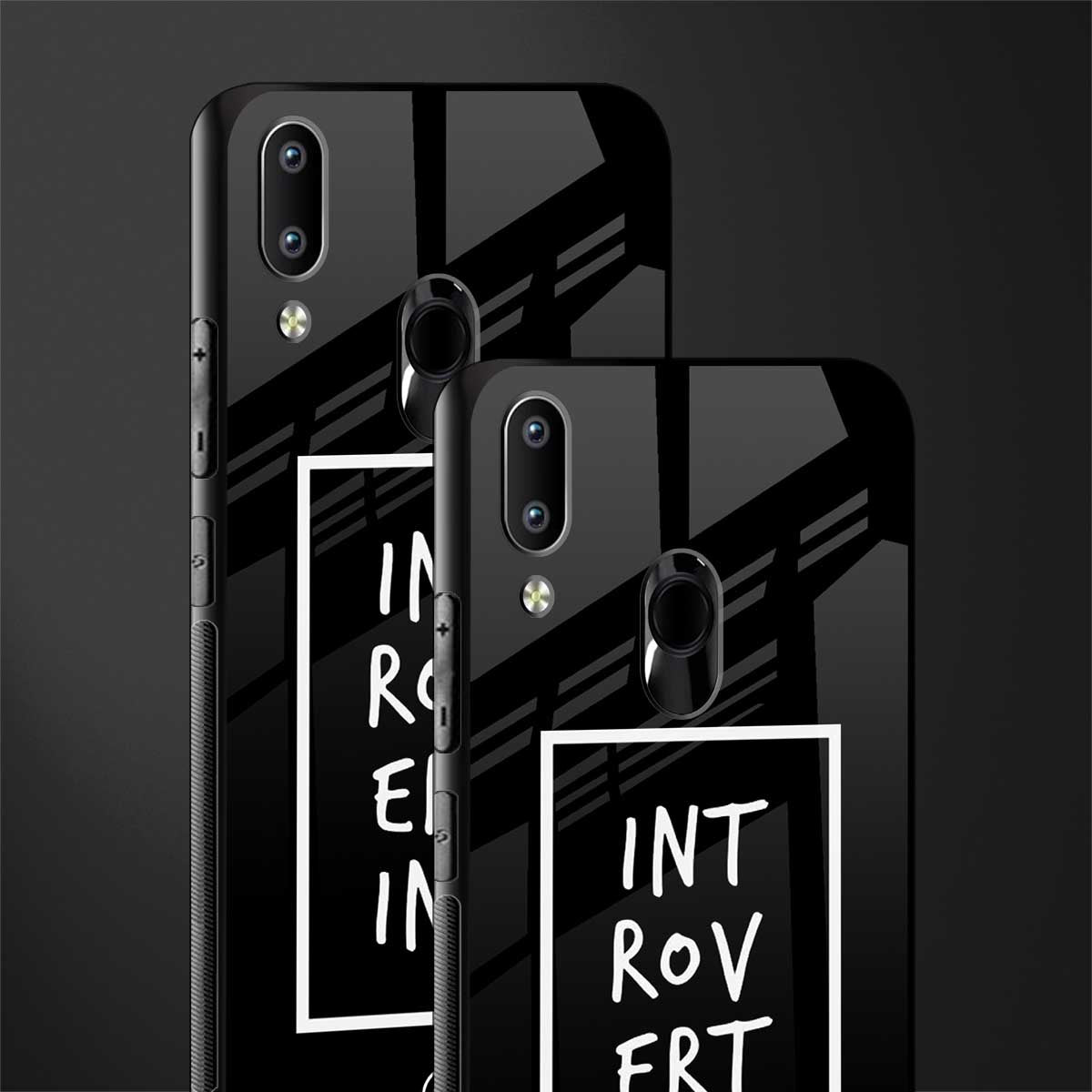 introverting glass case for vivo y95 image-2